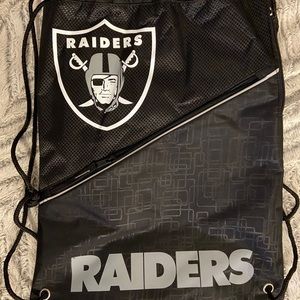 Raiders drawstring backpack